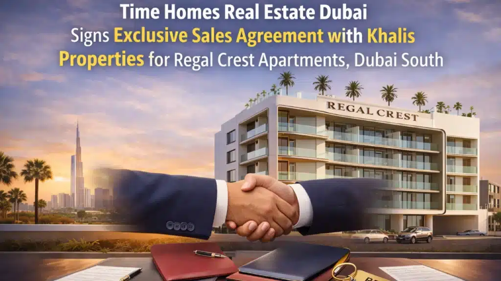 Time Homes Dubai Partners with Khalis Properties for Regal Crest